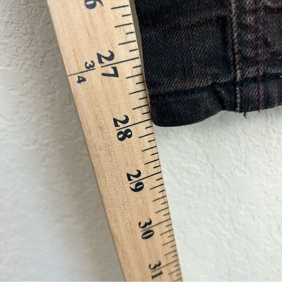 Diesel Size 25 Lowky Low Rise Jeans Black Straight Leg - Picture 10 of 11